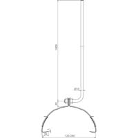 DEHN FS 10 1000 FG AL V2A Bliksemafleider 1 stuk(s) - thumbnail