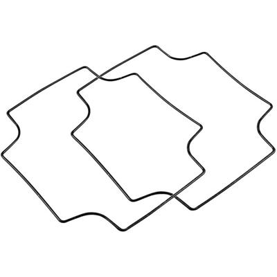 Hammond Electronics 1557DGASKET Pakking Silicone Zwart 1 stuk(s)