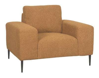 LABEL51 Fauteuil 'Ferraro' Bouclé, kleur Oker