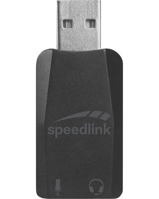 Microfoonontvanger SpeedLink SPEEDLINK SL-8850-BK-01 VIGO - Soundkarte - Stereo Zendmethode:USB Microfoonontvanger SpeedLink SPEEDLINK SL-8850-BK-01 VIGO - Soundkarte - Stereo Zendmethode:USB
