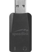 SpeedLink Vigo Microfoonontvanger Hoofdtelefoon (3.5 mm jackplug), Microfoon (3.5 mm jackplug) Zwart - thumbnail