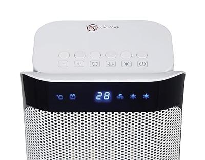 SHX Ventilatorkachel Zwart-wit