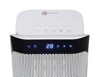 SHX Ventilatorkachel Zwart-wit - thumbnail