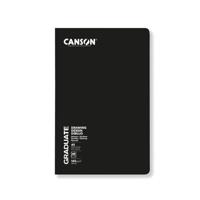Schetsboek canson graduate 20vel 140gr a5 wit - thumbnail