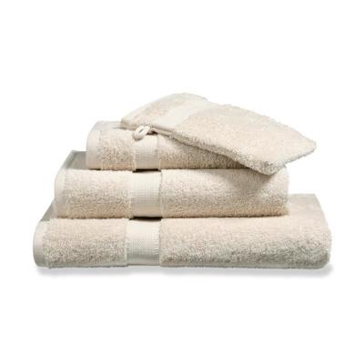 Vandyck Vandyck Prestige Plain Cream Tan Gastendoekje 40x60