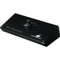 Monacor SPS-41A Stereo Line Switch Box Zwart - thumbnail