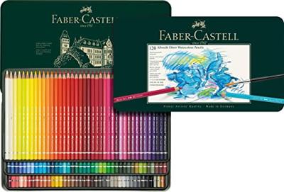 Faber-Castell - Watercolour pencil Albrecht Dürer tin of 120 (117511)