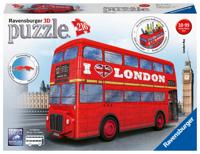 Ravensburger puzzel 3D London Bus 216 stukjes - thumbnail
