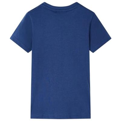 Kindershirt 140 donkerblauw Kindershirt 140 donkerblauw