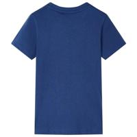 Kindershirt 140 donkerblauw - thumbnail