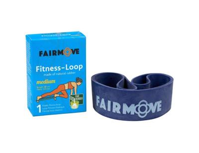 Fairzone Fitness loop - medium - blauw Fairzone Fitness loop - medium - blauw