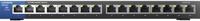 Linksys LGS116-EU 16-poorts onbeheerde Gigabit-netwerkswitch - Ethernet-switch/hub met metalen behuizing voor thuis en kantoor - Tafelmodel of wandbevestiging, Ethernet-splitter, Plug-and-play - thumbnail