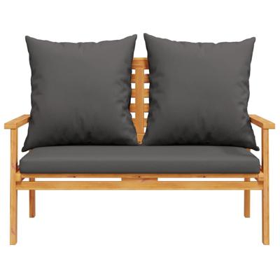 3-delige Loungeset met kussens massief acaciahout 3-delige Loungeset met kussens massief acaciahout