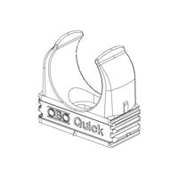 OBO Bettermann 2149567 Buisklem Zwart 1 stuk(s) - thumbnail