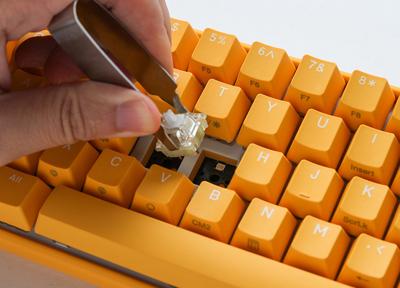 Ducky One 3 Yellow SF toetsenbord USB Geel