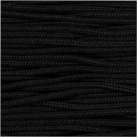 Creativ Company Macrame koord zwart, 10m - thumbnail