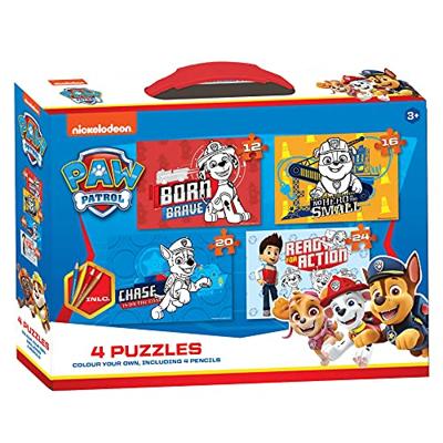 Paw Patrol 4in1 Puzzel 12-24 Stukjes