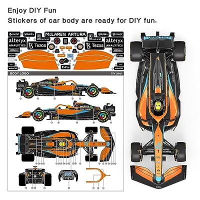 Rastar op afstand bestuurbare McLaren F1 MCL36 raceauto - 1:12