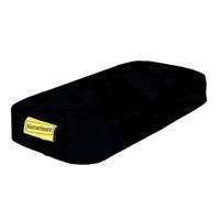NietVerkeerd Bagagedragerkussen eco 32 cm zwart - thumbnail