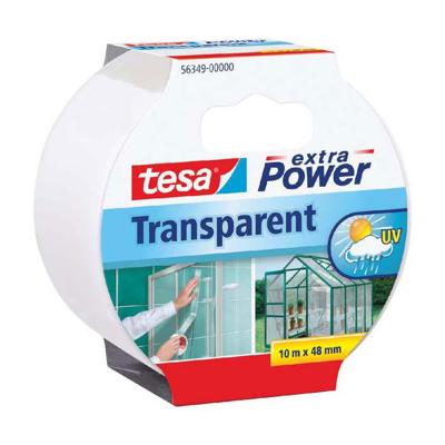 tesa 56349-00000-04 Reparatietape tesa extra Power Transparant (l x b) 10 m x 50 mm 1 stuk(s)