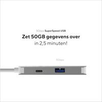 LINQ Connects 4K HDMI Adapter met PD en USB-A - Geschikt voor Laptops en Smartphones - thumbnail