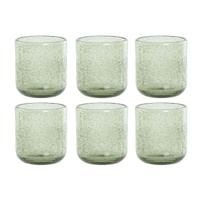 Glazenset Home ESPRIT Groen Kristal 320 ml (6 Stuks) - thumbnail