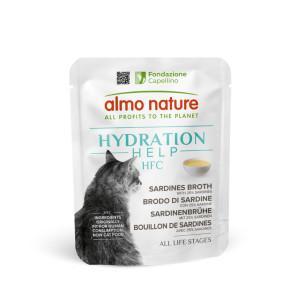 Almo Nature HFC Hydration Help sardinebouillon met sardinefilet natvoer kat (50 g) 48 x 50 g