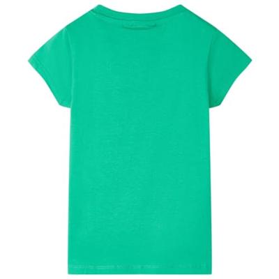 Kindershirt 104 groen