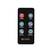 Be Cool Luchtkoeler 110 W (Ø x h) 34 cm x 110 cm Wit Met afstandsbediening, LED-indicatie - thumbnail