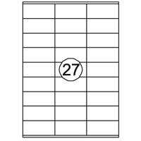 Etiket Quantore 70x32mm 2700stuks - thumbnail