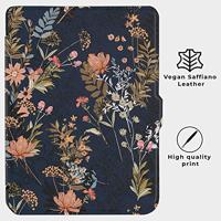 Lunso - Kobo Clara 2E hoes (6 inch) - Vegan Saffiano Leren sleep cover - Urban Park - thumbnail