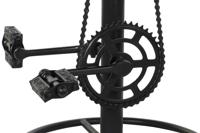 Kruk DKD Home Decor 45 x 46 x 118 cm Zwart Metaal Bruin - thumbnail