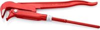 Knipex Pijptang 90ø rood poedergecoat 310 mm - 8310010 - thumbnail