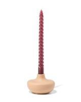 HEMA Kandelaar 10.8x7.5cm keramiek bruin (bruin) - thumbnail