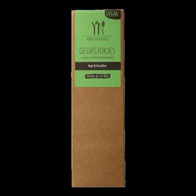Yours Naturally Geurstokjes hop & kruiden 100ml 1 Stuks