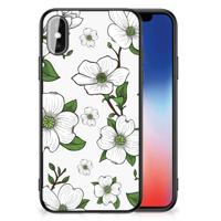 iPhone X | Xs Bloemen Hoesje Dogwood Flowers - thumbnail