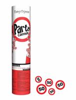 Confetti kanon 20cm traffic 50 jaar - thumbnail