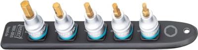 Hazet 986K-SR/5 Inbus Houderstrip 5-delig Vierkant, 1/2 (12.5 mm)