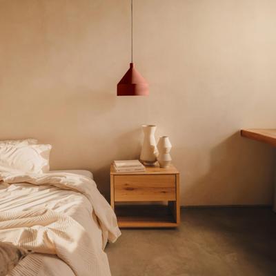 Kave Home Nachtkastje 'Alguema' Eiken, 60 x 40cm