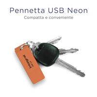 Integral Neon USB 3.0 stick, 64 GB, oranje - thumbnail