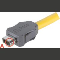 HARTING 09451812562XL Kabelconnector Totaal aantal polen: 8 1 stuk(s) - thumbnail