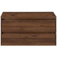 Dante Badmeubelset 100 cm - Walnoot - Wastafelbovenblad - thumbnail