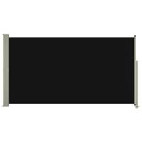 VidaXL Tuinscherm uittrekbaar 160x300 cm zwart - thumbnail