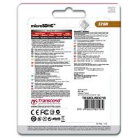 Transcend Premium microSDHC-kaart Industrial 32 GB Class 10 - thumbnail