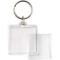 Creativ Company Sleutelhanger, afm 40x40 mm, 25 stuk/ 1 doos - thumbnail