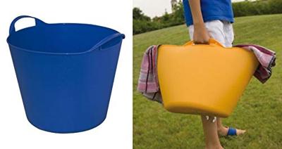 Little Jumbo Flexbag flexibele bouwemmer blauw 24 liter - 205001