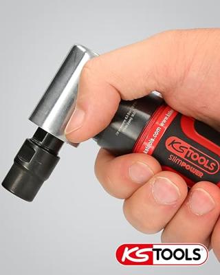 KS Tools 515.5535 SlimPOWER mini-perslucht-haakse slijper, 19.000 omw/min. KS Tools 515.5535 SlimPOWER mini-perslucht-haakse slijper, 19.000 omw/min.