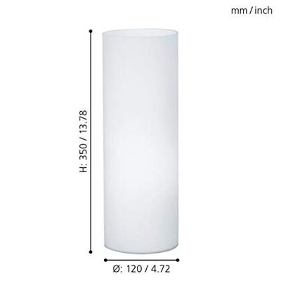 Eglo TafellampGeo 35cm wit - 81828
