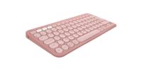 Draadloos toetsenbord Logitech K380s Roze Qwerty Spaans - thumbnail