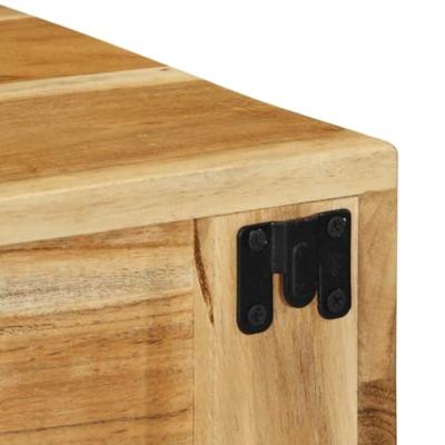 Tv-meubel wandmontage 40x30x19 cm massief acaciahout